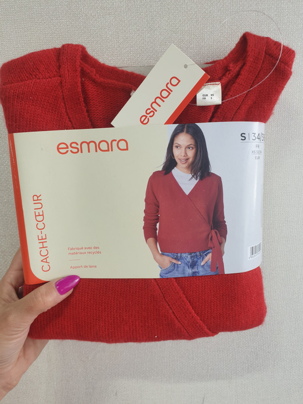 کاردیگن بافت گرهای زنانه اسمارا ESMARA | اورجینال آلمان